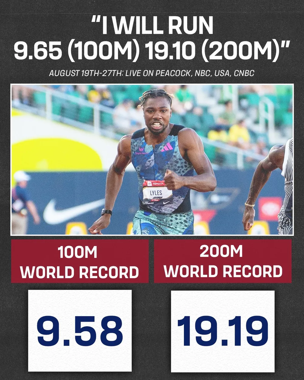 Con số cụ thể về mục tiêu của Lyles