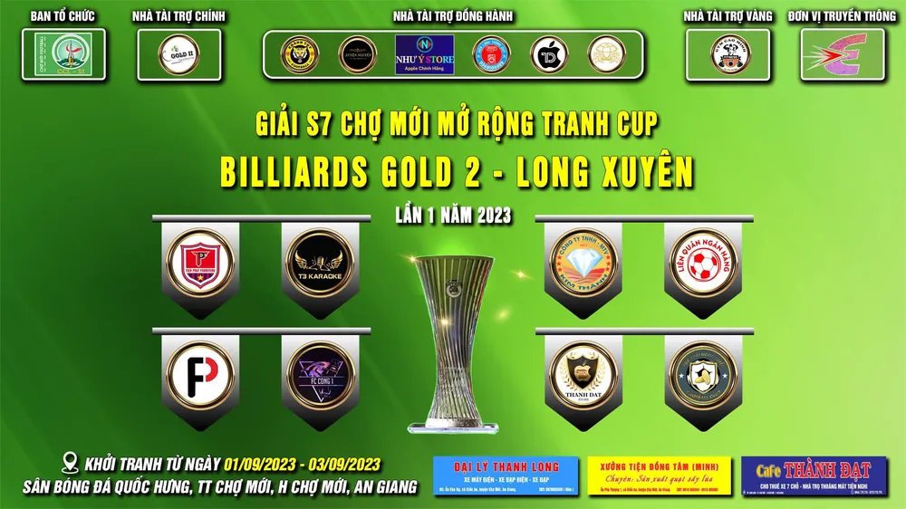 Giải S7 Chợ Mới mở rộng 2023