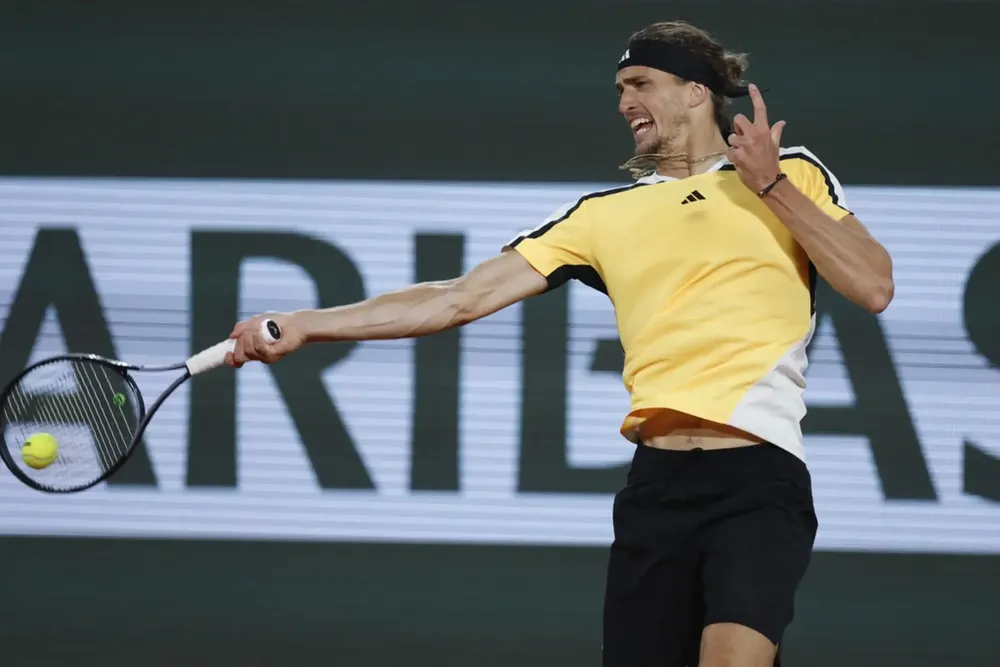 Zverev đang chơi rất hay ở Roland Garros năm nay
