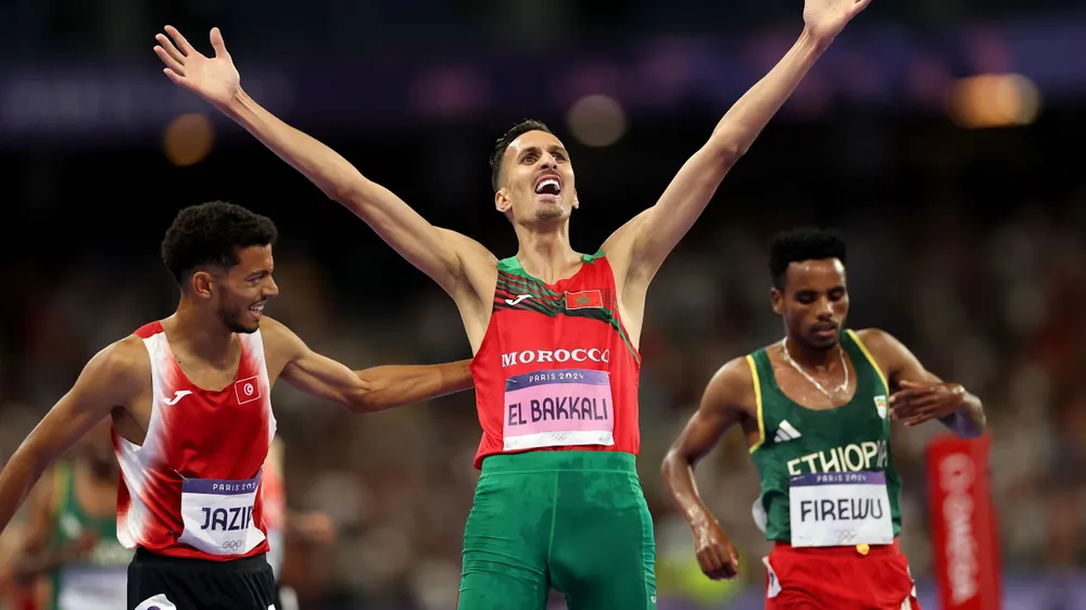 El Bakkali ăn mừng chiến thắng