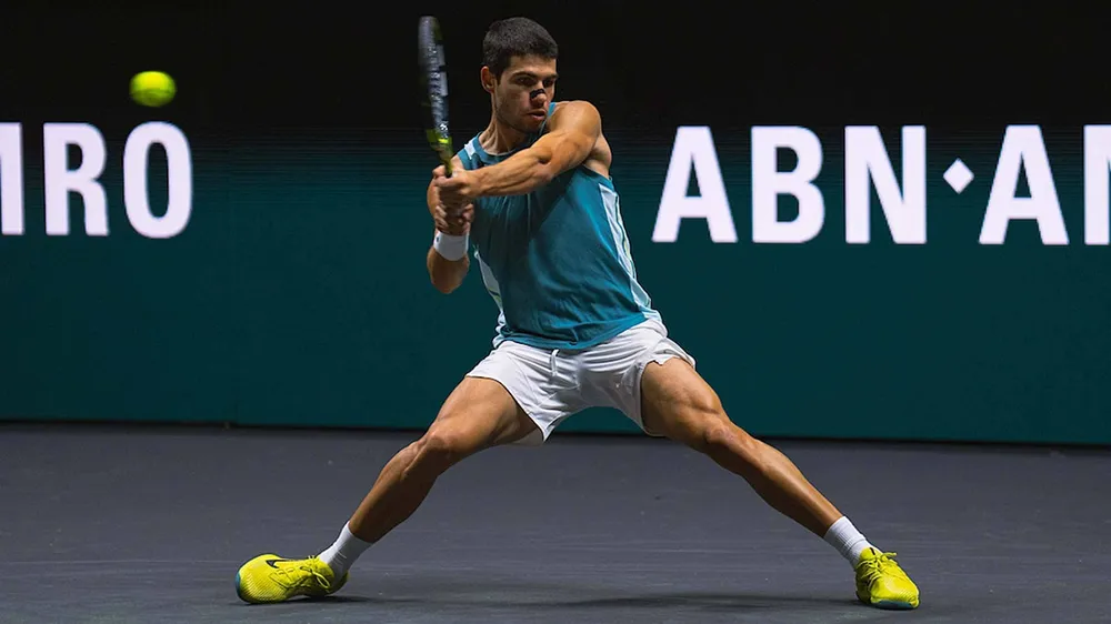 Alcaraz ở Rotterdam