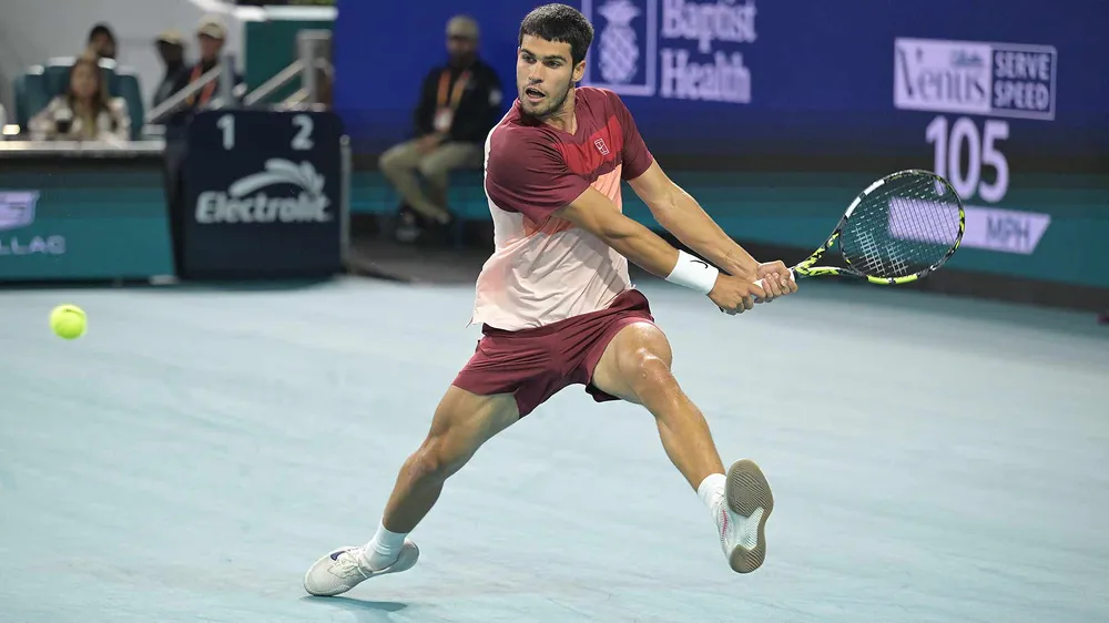 Alcaraz lại chơi không thành công trên đất Mỹ