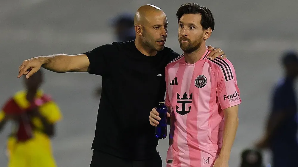 Mascherano và Messi ở Inter Miami