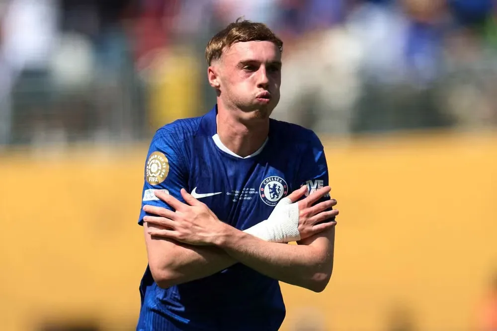 Palmer và màn ăn mừng bàn thắng kiểu "ớn lạnh" đã trở thành thương hiệu