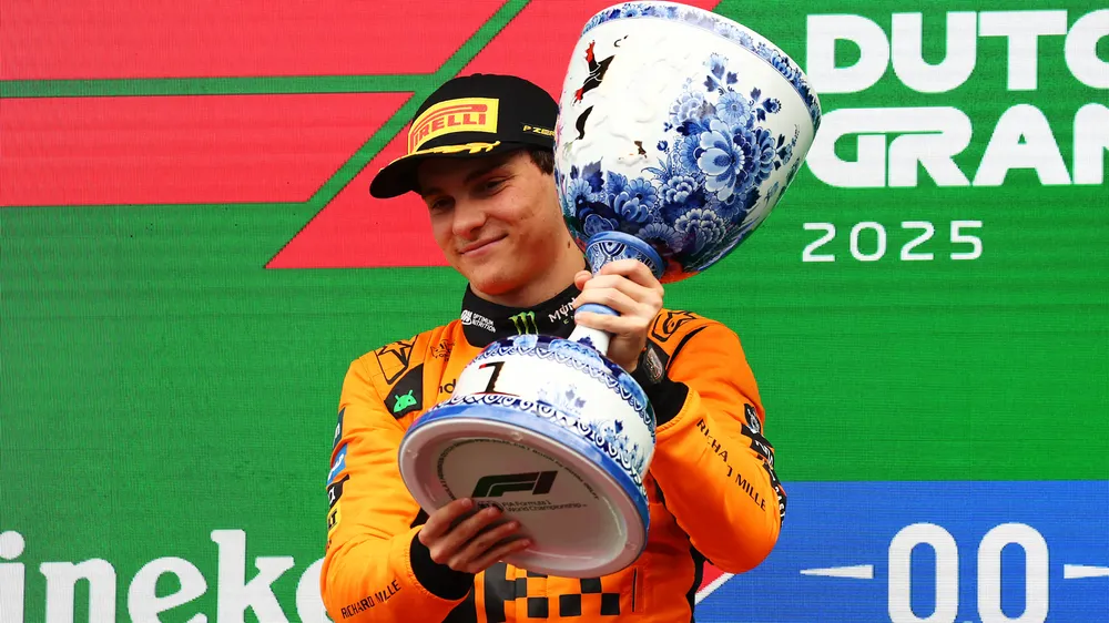 Piastri giành cúp vô địch ở Hà Lan