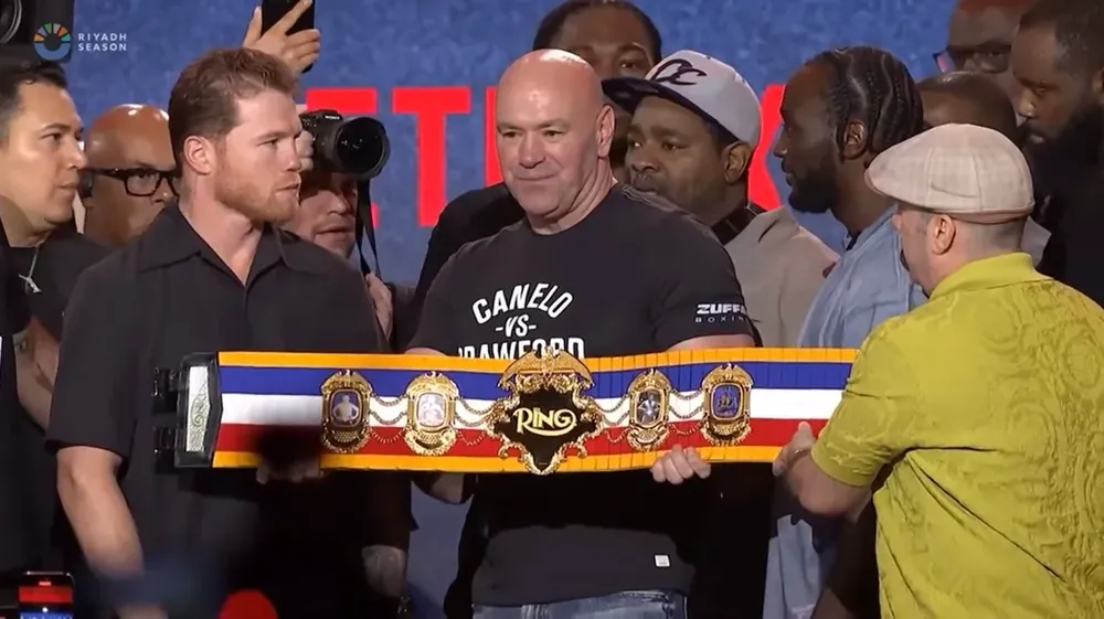 Ông bầu Dana White là đại diện truyền thông của sự kiện