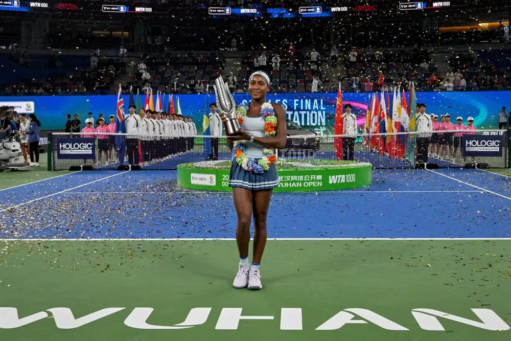 Gauff vô địch ở Vũ Hán