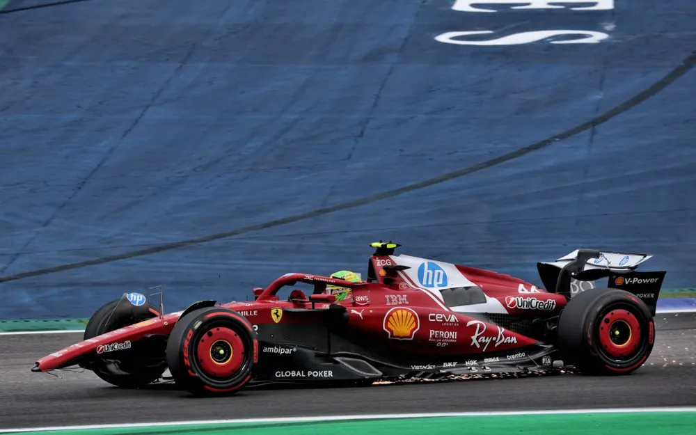 Xe của Hamilton tại Sao Paulo