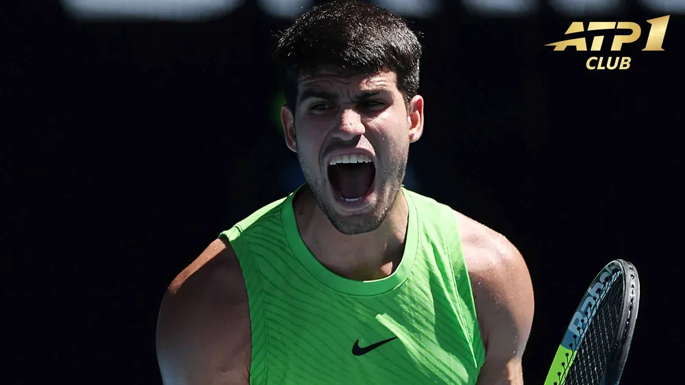 Sự quyết tâm của Alcaraz