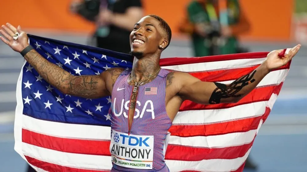 Anthony giành HCV chạy 60m