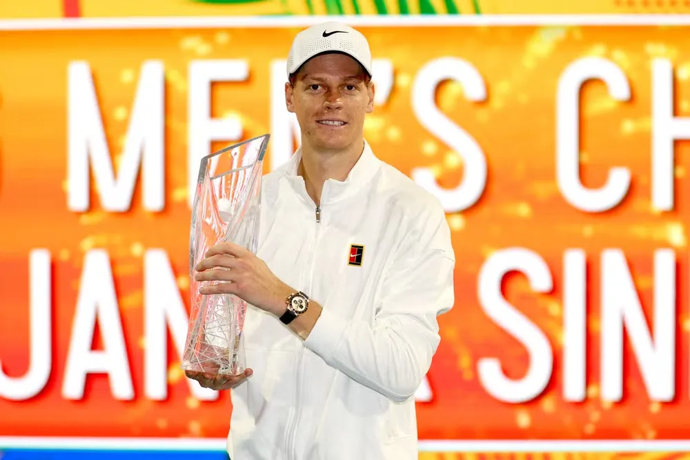 Sinner đăng quang Miami Open