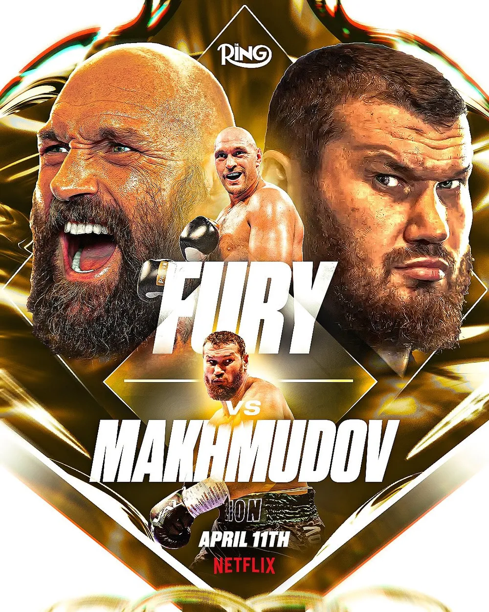 Hình ảnh quảng bá trận Fury vs Makhmudov