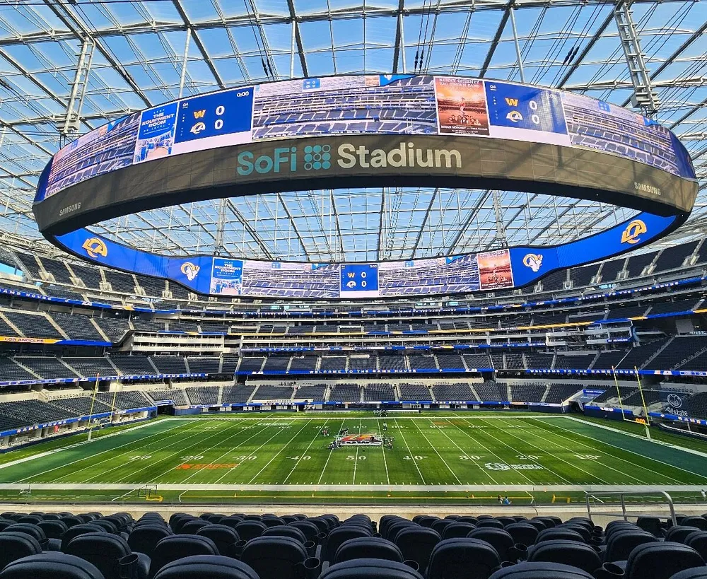 Sân SoFi tại Inglewood, nơi tuyển Iran dự kiến chơi 2 trận vòng bảng World Cup
