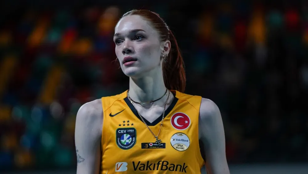 Markova trong màu áo VakifBank (Ảnh: Global Look Press)