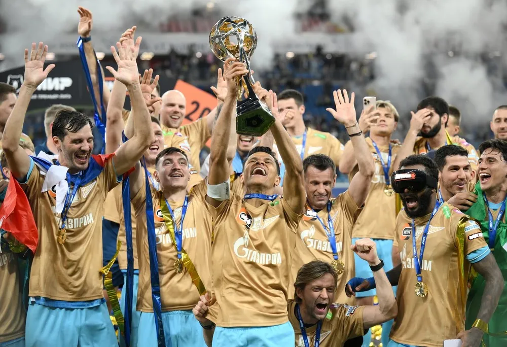 Zenit vô địch (Ảnh: Ria Novosti)