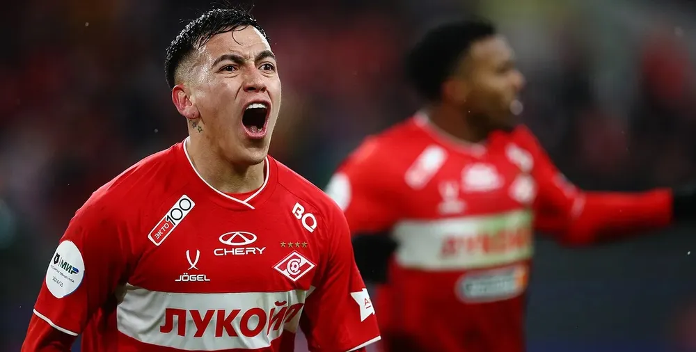 Barco trong màu áo Spartak (Ảnh: Sport24)