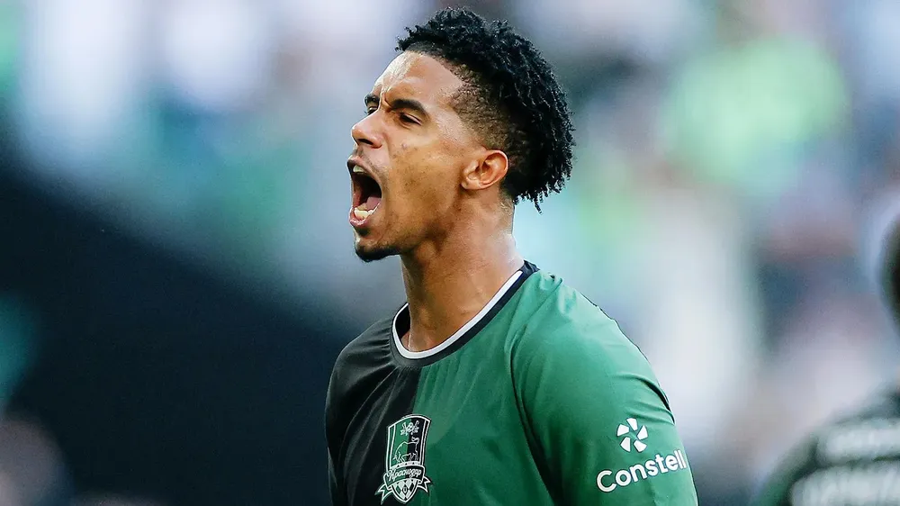 Lenini Pina trong màu áo Krasnodar (Ảnh: Sport24)