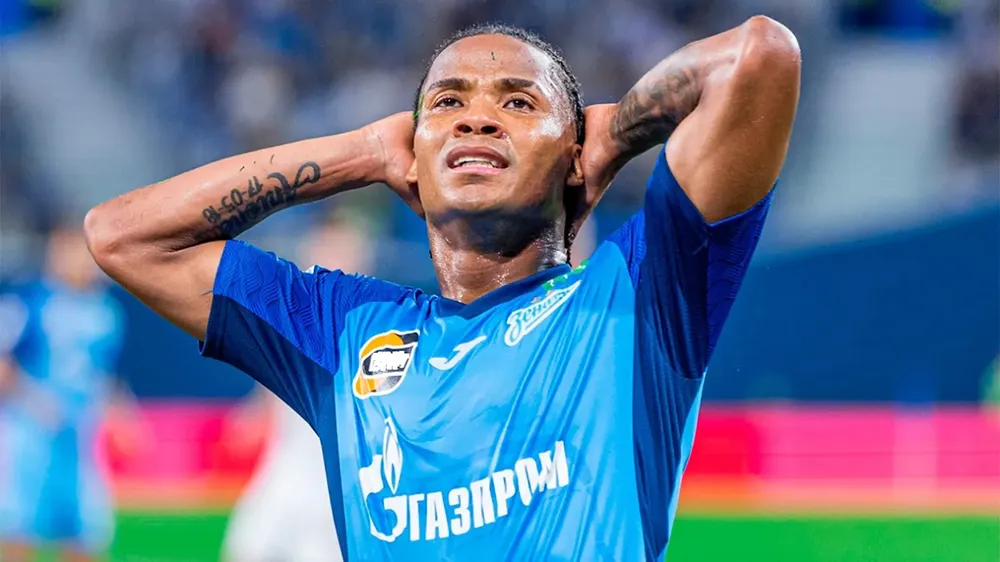 Barrios của Zenit. Ảnh: Zenit FC