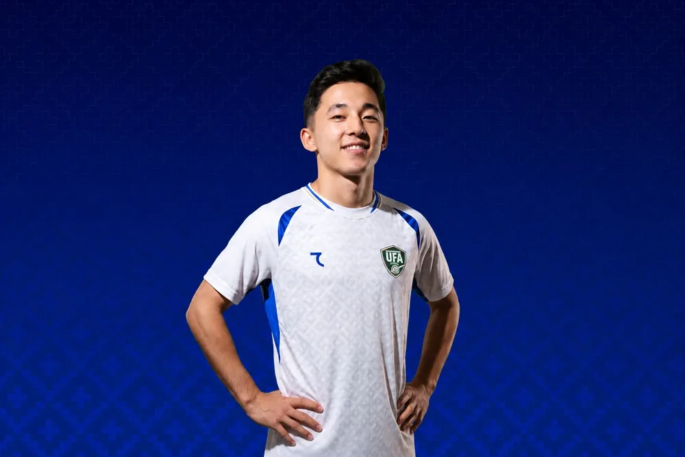 Fayzullaev (Ảnh: LĐBĐ Uzbekistan)