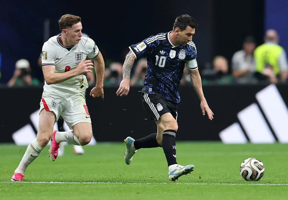 Rodri đánh giá cao Messi và cả tuyển Tây Ban Nha. Ảnh: THX