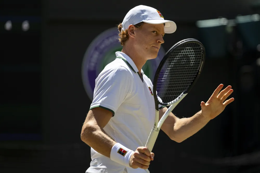 Sinner ở Wimbledon 2026 (Ảnh: THX)