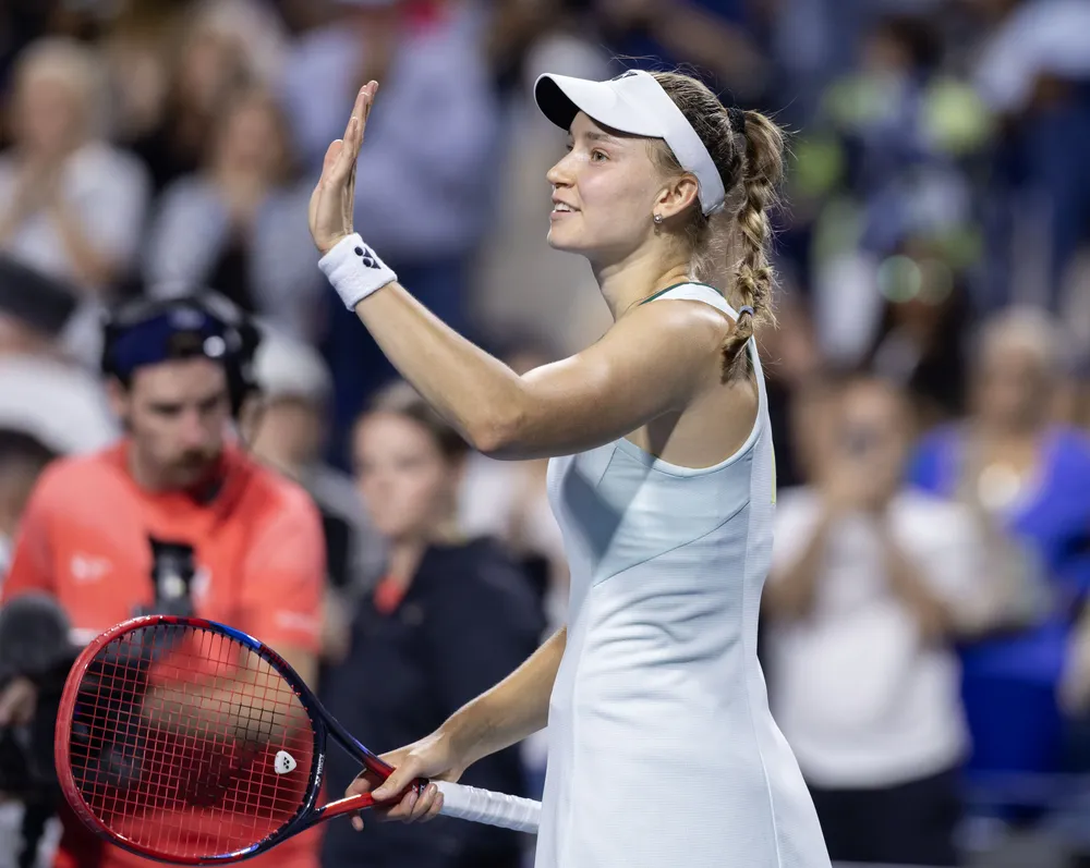 Rybakina kịp thi đấu ở US Open. Ảnh: THX