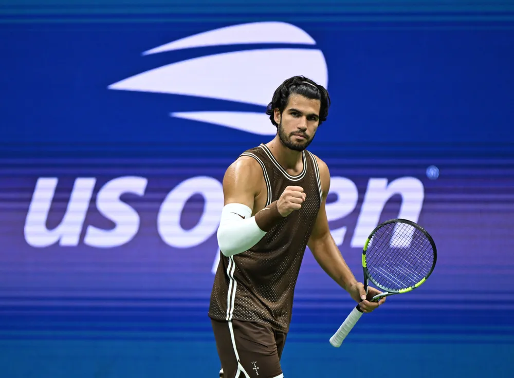Alcaraz ở US Open 2026 (Ảnh: THX)