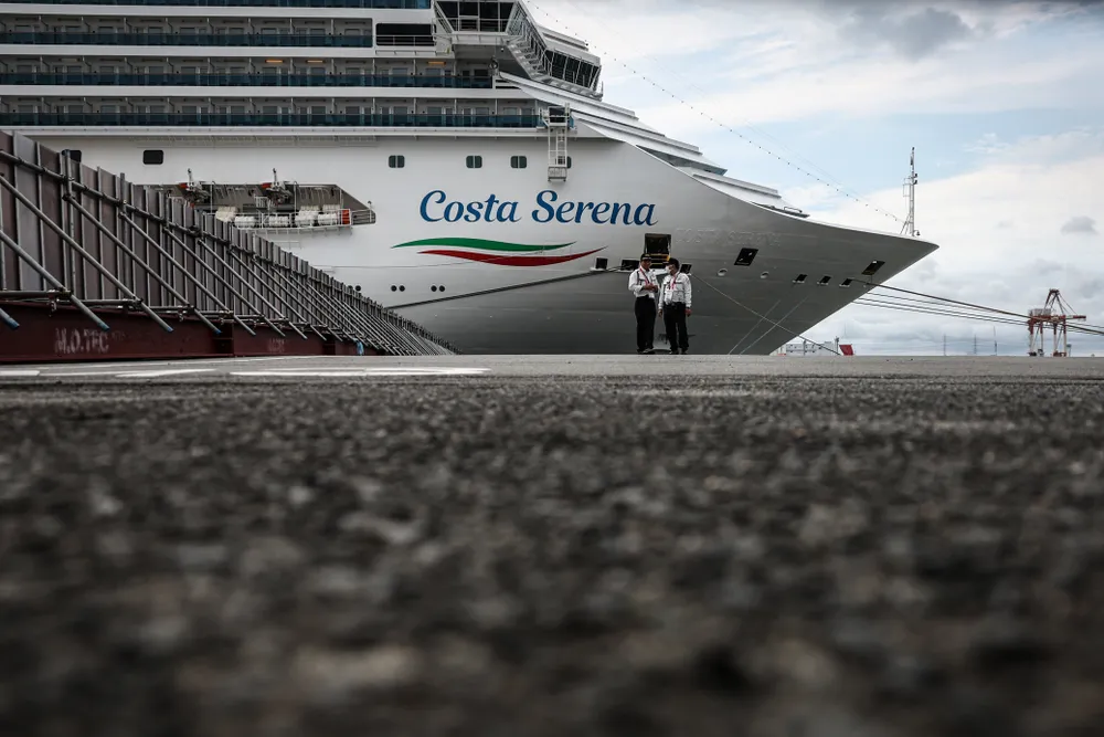 Du thuyền Costa Serena - chỗ ở cho nhiều VĐV tại ASIAD 20 (Ảnh: THX)