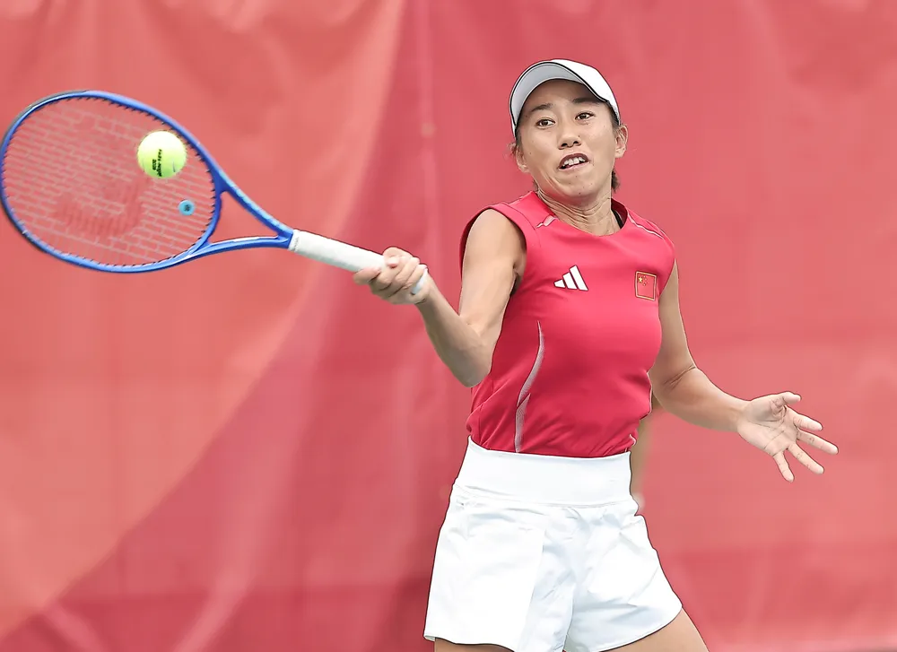 Zhang Shuai thắng dễ sau 2 ván (Ảnh: THX)