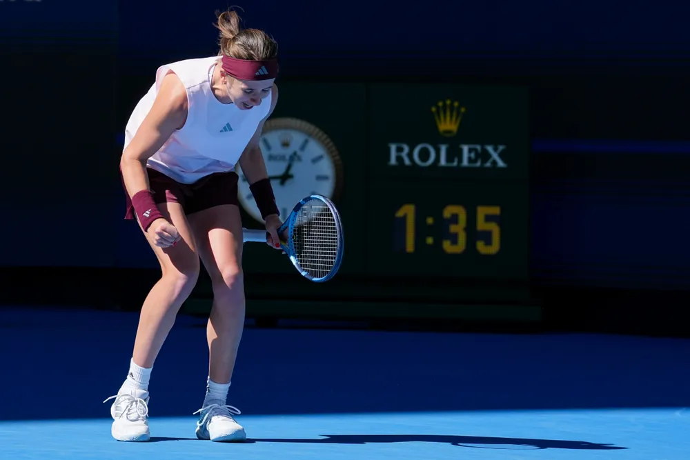 Bartunkova đang chơi rất hay ở China Open (Ảnh: THX)