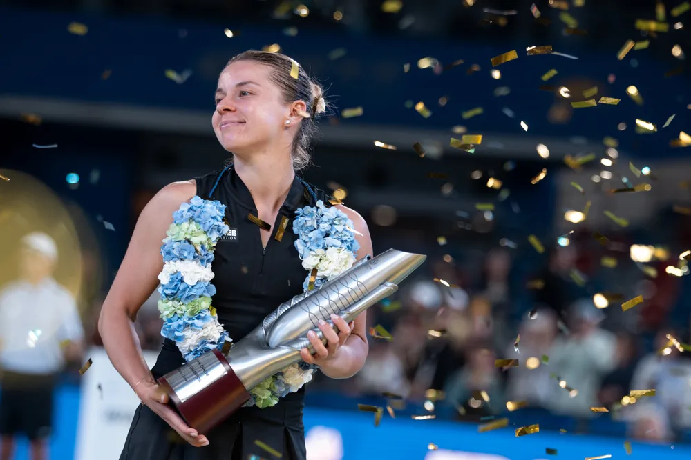 Chwalinska và danh hiệu của cuộc đời: Wuhan Open (Ảnh: THX)