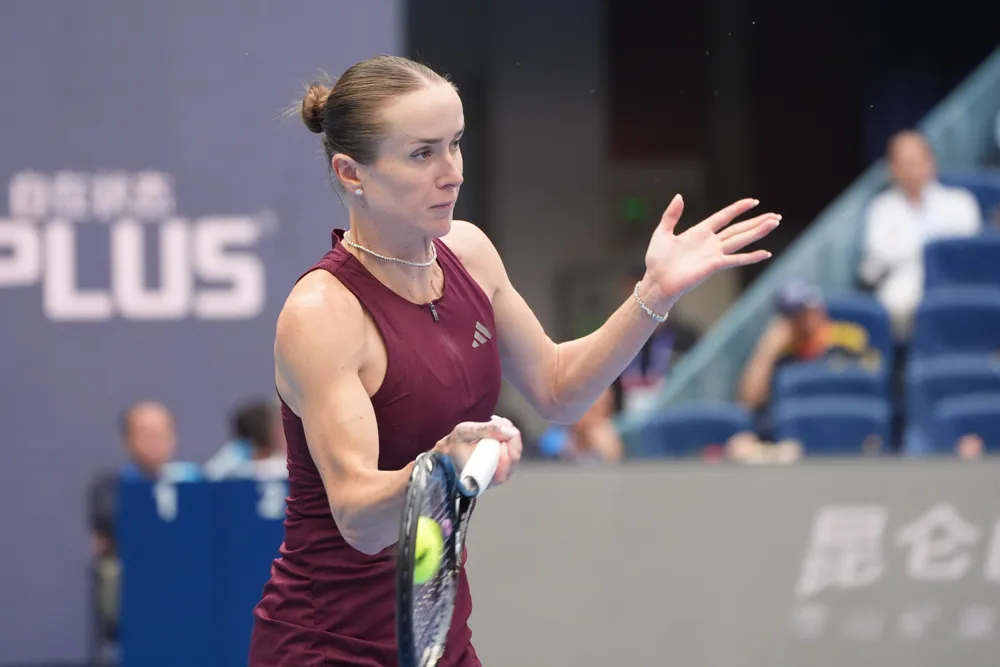 Svitolina ở China Open (Ảnh: THX)