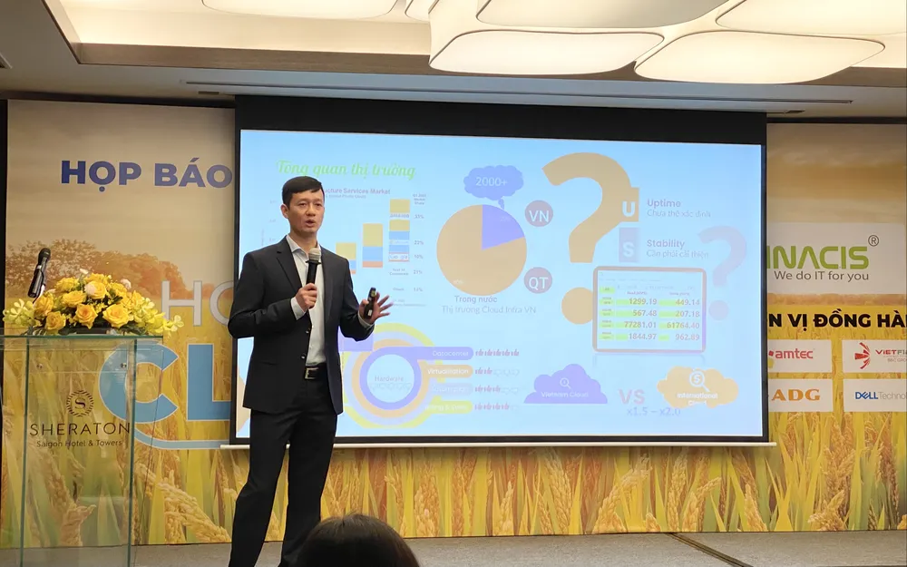 Ông Giáp Hùng Cường, Tổng Giám đốc Công ty cổ phần VinaCIS Group cho biết, Hợp tác xã Cloud sẽ sử dụng những công nghệ hiện đại và tiên tiến nhất