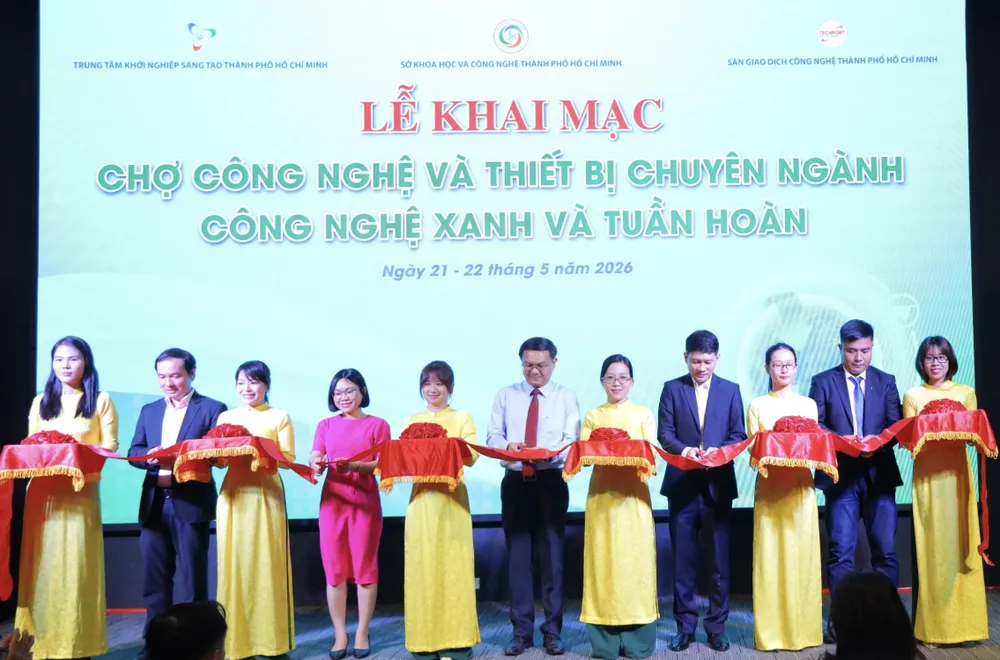 Khai mạc Techmart Công nghệ xanh và tuần hoàn 2026