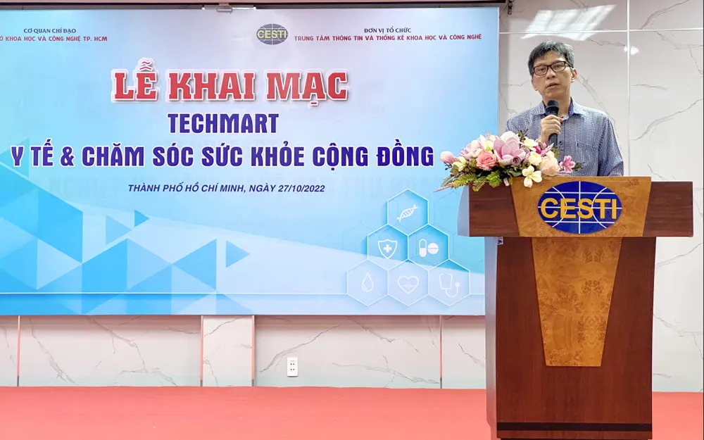 Khai mạc Techmart Y tế và chăm sóc sức khỏe cộng đồng năm 2022 ảnh 4