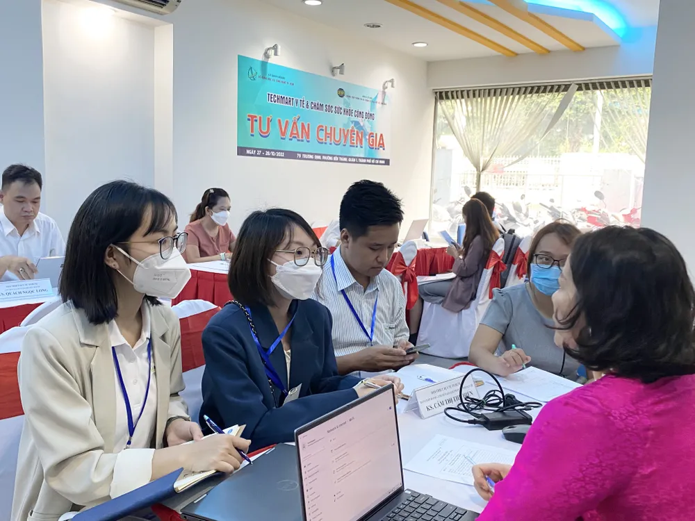 Khai mạc Techmart Y tế và chăm sóc sức khỏe cộng đồng năm 2022 ảnh 3