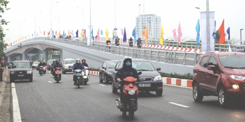 1320 億元鋼結構高架橋通車