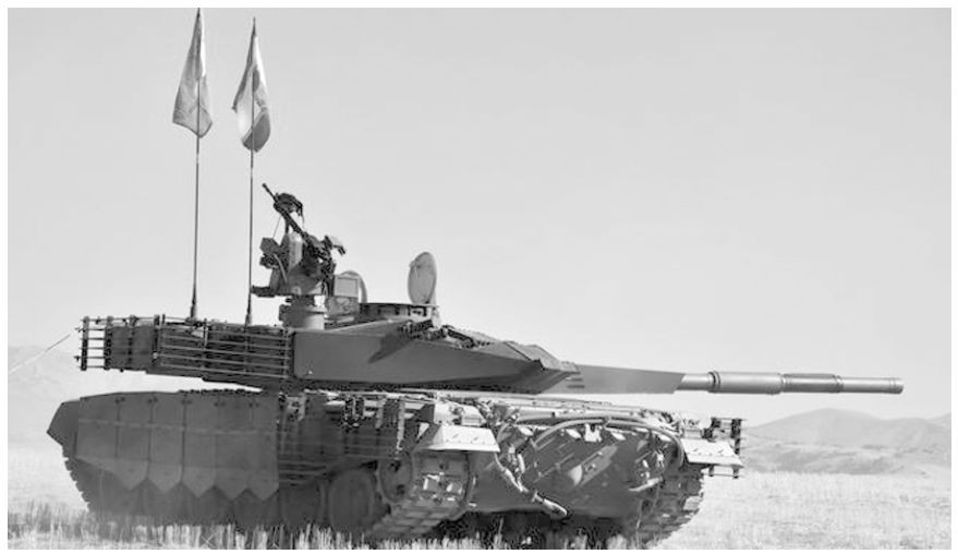 伊朗最新型卡拉爾主戰坦克。