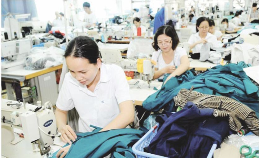 紡織品成衣是我國支柱出口產品。