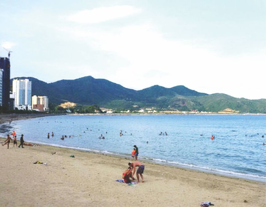 同帝沿海區域將成為芽莊灣新海灘。