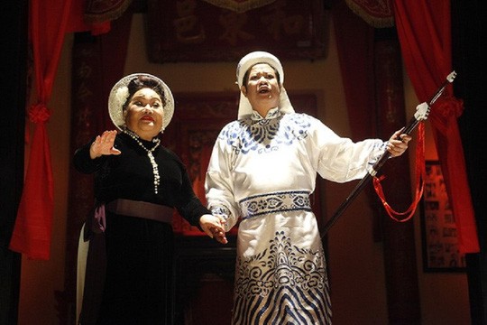 榮獲2016年金風箏獎的電影《西貢：我愛你》某人物由人民藝人玉富與人民藝人清南飾演。（照片由劇組提供）