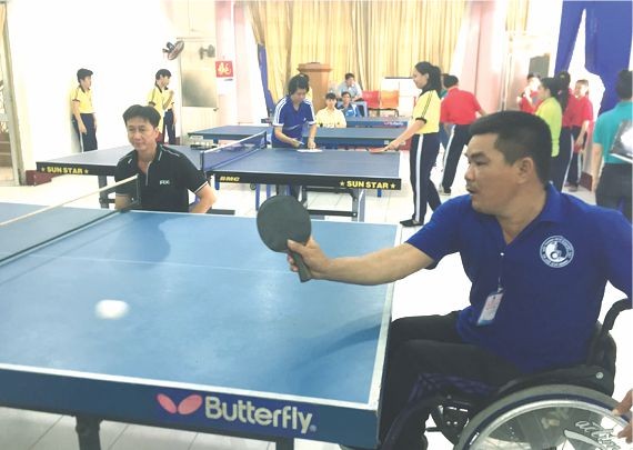 “殘疾人運動會”開幕