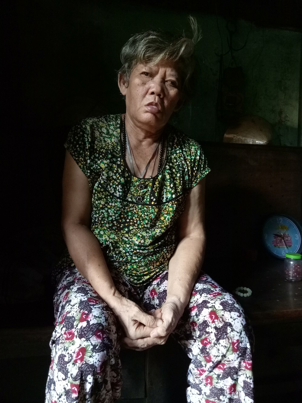 周昭娟正等待入院治病。