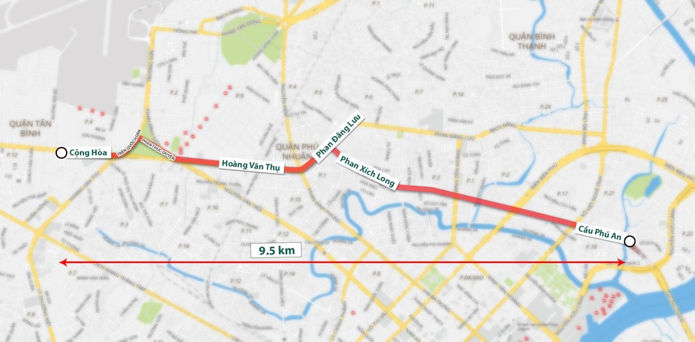 1號高架路圖解。（圖源：互聯網）