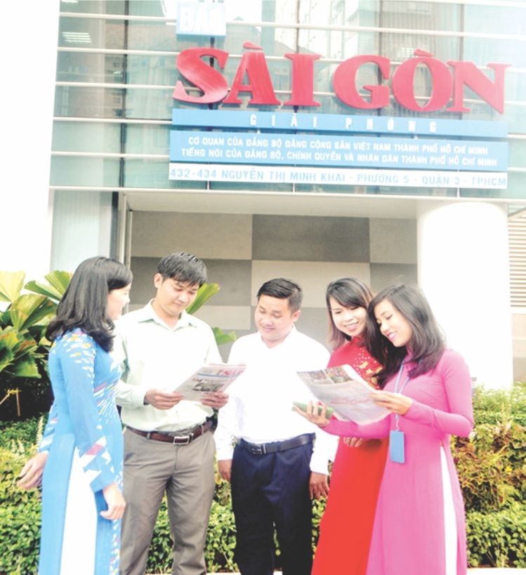 西貢解放日報職員。（圖片來源：蔡朋）