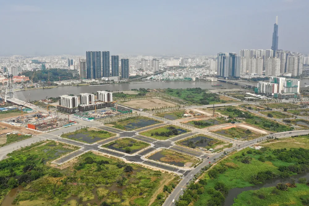 TPHCM: Tổ chức đấu giá lại 4 lô đất bị doanh nghiệp bỏ cọc ở Thủ Thiêm