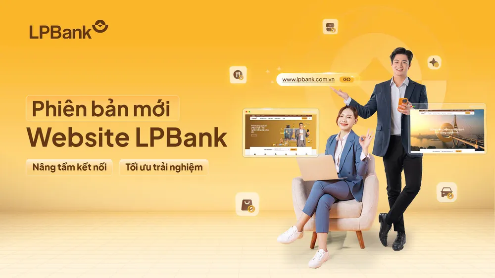 LPBank ra mắt giao diện website mới, tối ưu trải nghiệm