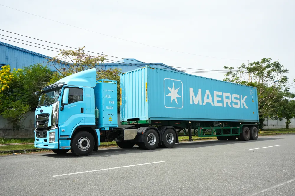 Maersk ra mắt dòng xe tải điện, thúc đẩy giảm phát thải