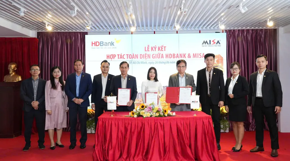 HDBank kết nối tài chính số với hơn nửa triệu doanh nghiệp