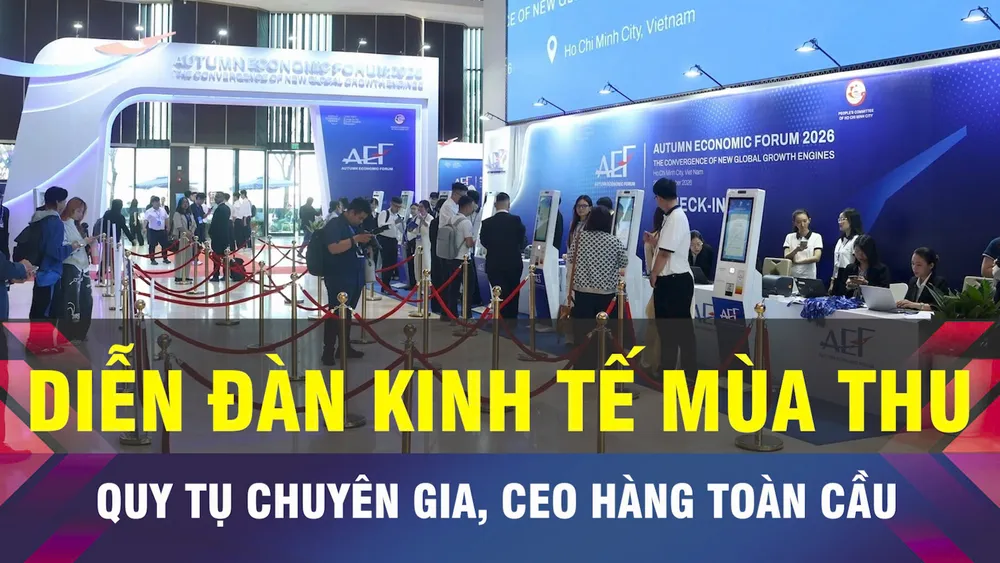 18 GIỜ NGÀY 26-10: Hơn 200 diễn giả dự Diễn đàn Kinh tế Mùa thu 2026